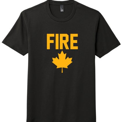 Fire Canada Black Shirt
